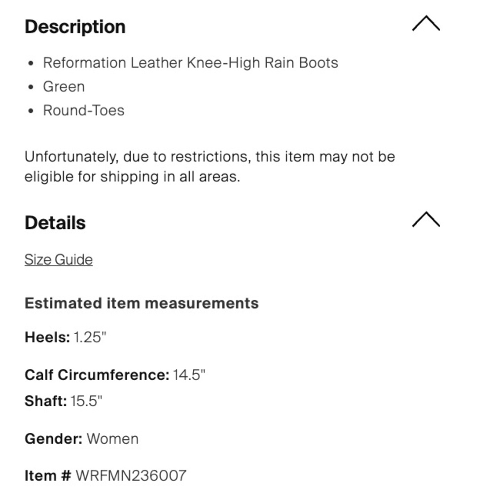 Reformation Rain Boots - Picture 3 of 5